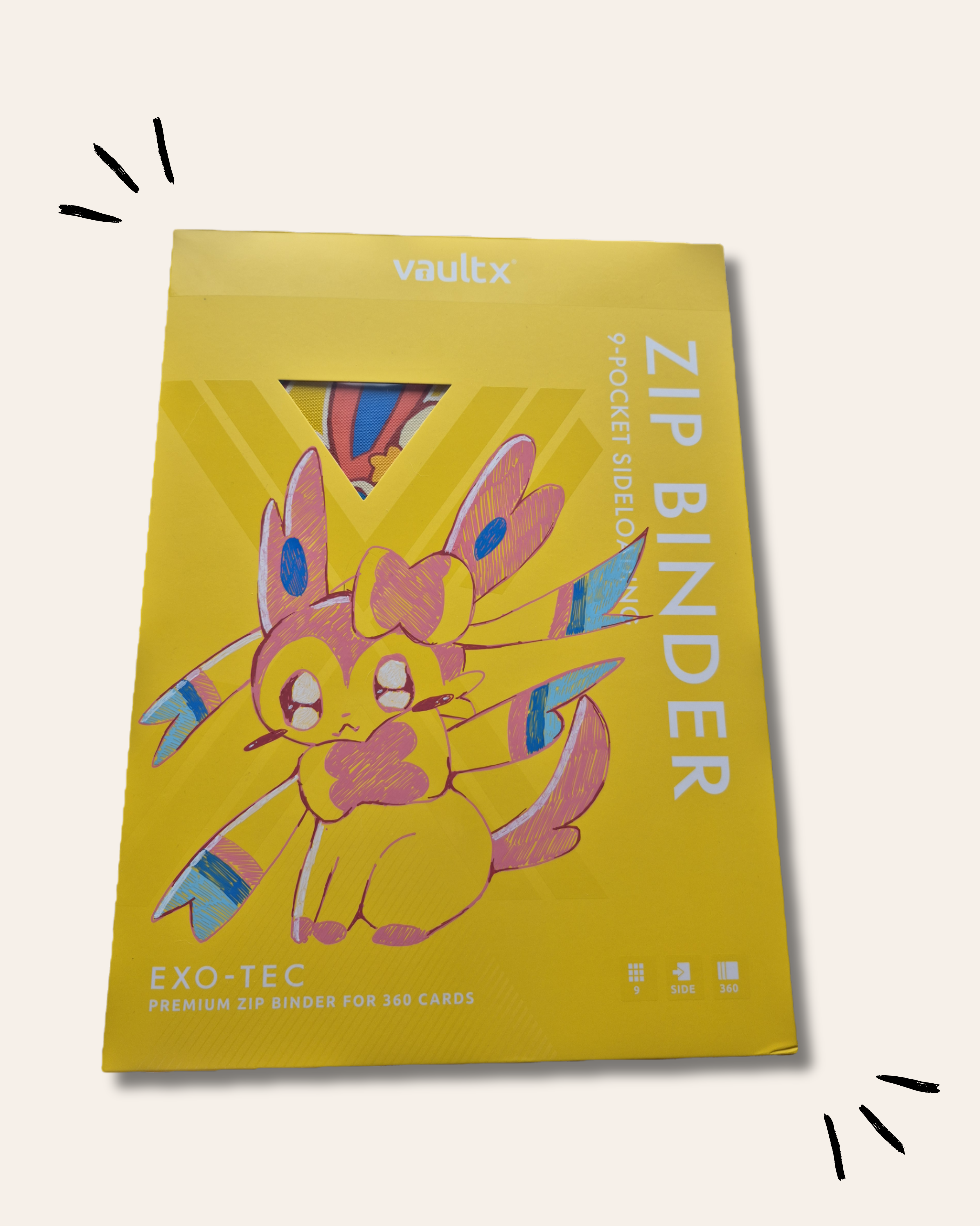 9 Pocket Zip Binder
